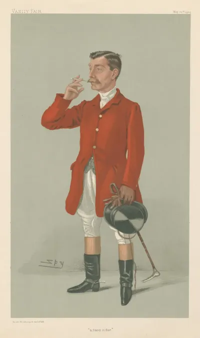 Fox Hunters A Hard Rider Mr Athur James 26 May 1904