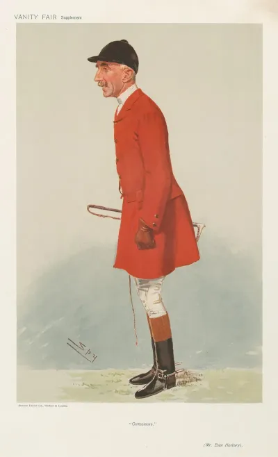 Fox Hunters Cottesmore Mr Evan Hanbury 5 December 1906