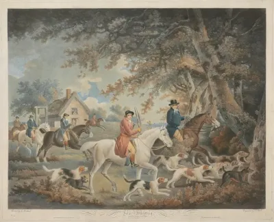 Fox Hunting 2 Going Into Cover After George Morland