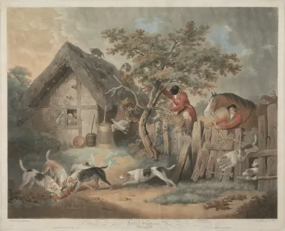 Fox Hunting 4 The Death After George Morland
