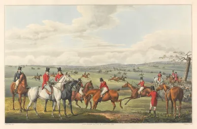 Fox Hunting Leicestershire The Meeting