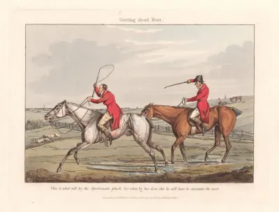Fox Hunting Some Do And Some Dont It Is All A Notion Getting Dead Beat