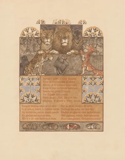 Fox Reinaert For Lion Nobel And Other Animals