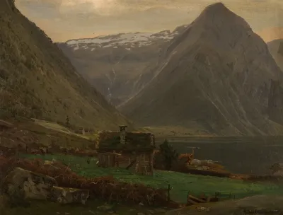 Fra Aesefjord Balestrand