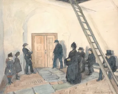 Fra En Landsbykirkes Vabenhus