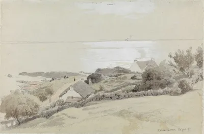 Fra Kysten Ved Corrie Arran Skottland