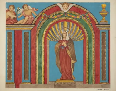 Fragment Of Reredos