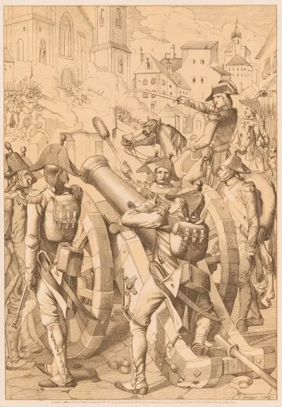 France First Step To Buonapartes Future Greatness 1795 Erster Schritt Zu Buonapartes Kunftige Grosse
