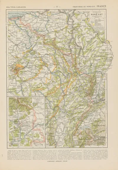 France Frontiere Du Nord Est