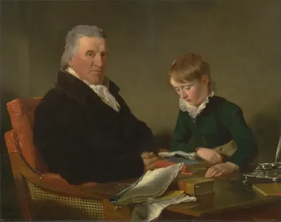 Francis Noel Clarke Mundy And His Grandson William Mundy