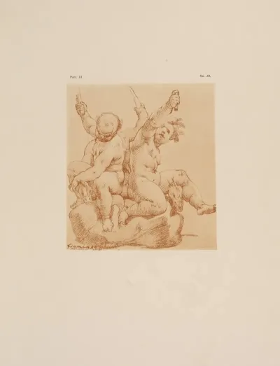 Francois Duquesnoy Study Of Three Children