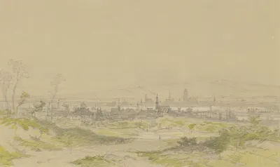Frankfurt Am Main Vom Vom Wendelsweg In Sachsenhausen Aus Gesehen