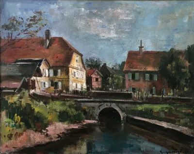 Frankisches Dorf Bei Bamberg