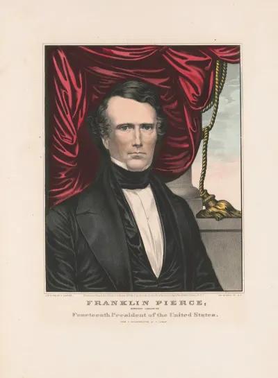 Franklin Pierce Democratic Candidate For Fourtheenth President Of The United States