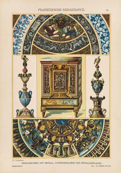 Franzosische Renaissance Emailmalerei Auf Metall