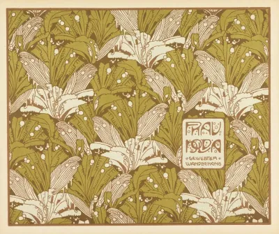 Frau Nolda Gewebter Wandbehang Madame Nolda Woven Wall Hanging