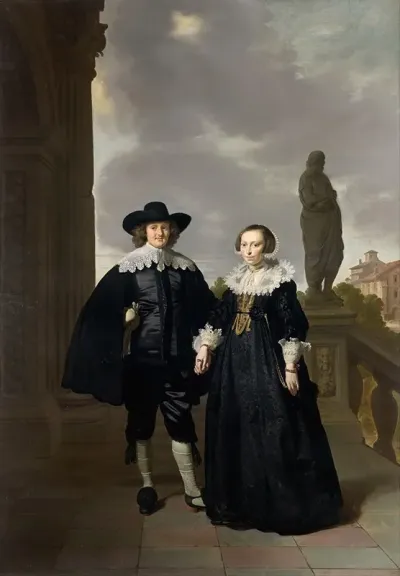 Frederick Van Velthuysen And His Wife Josina