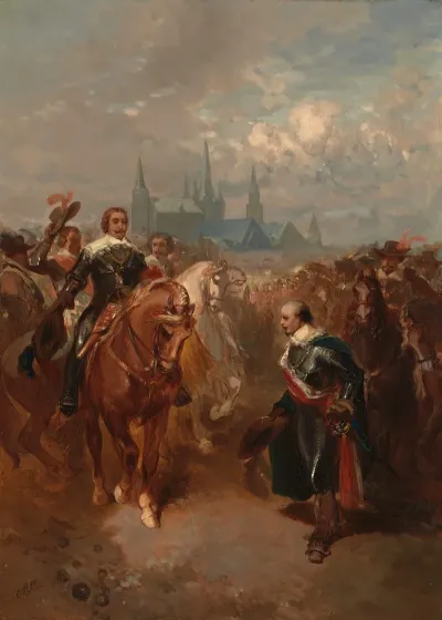 Frederik Hendrik Trekt Maastricht Binnen Anno 1632