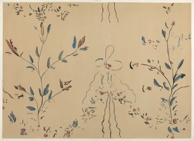 Free Hand Decorated Wall Detail