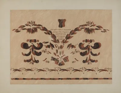 Free Hand Wall Decoration