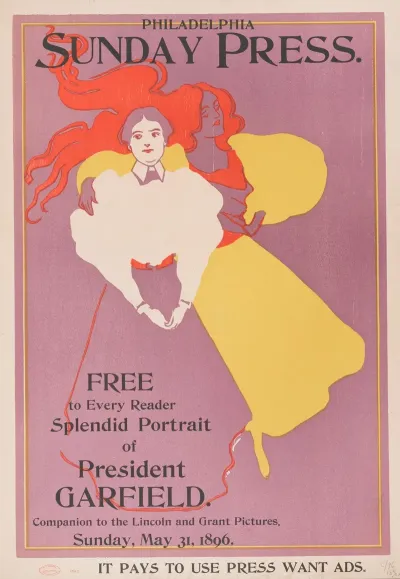 Free To Every Reader Splendid Portrait Of President Garfield