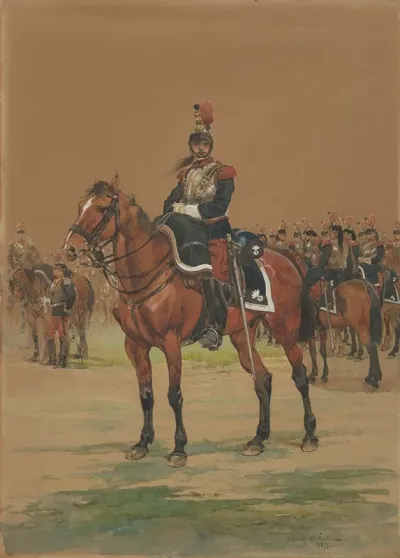 French Cuirassier