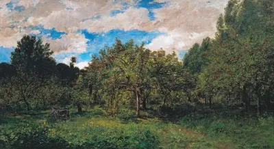French Orchard At Harvest Time Le Verger
