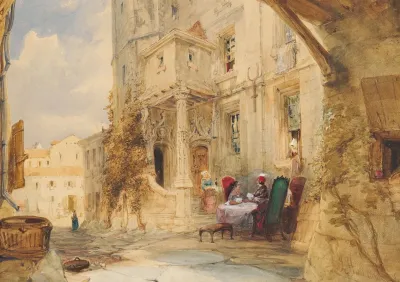 French Scene With Figures
