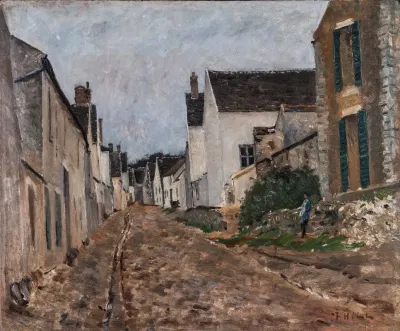 French Village Street Montigny