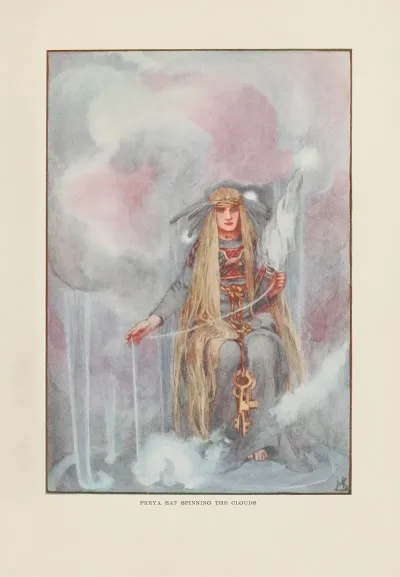 Freya Sat Spinning The Clouds