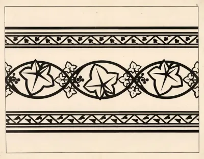 Frieze And Leaf Patterns