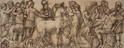 Frieze From A Roman Sarcophagus