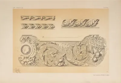Frises De Voussure Genre Salembier