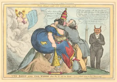 From Priest Craft And Demagogue Craft The Saint And The Whore Alias The St And The Beast From A Sketch Made On Guy Fauxs Day