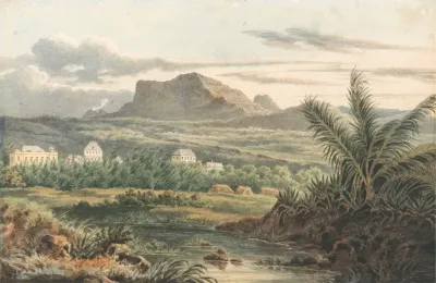 From The Beach Near Fort Blanc Oct 4 1819