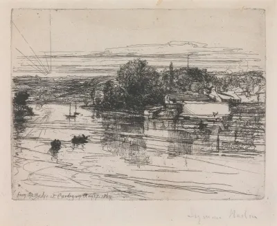 From The Bridge At Cardigan