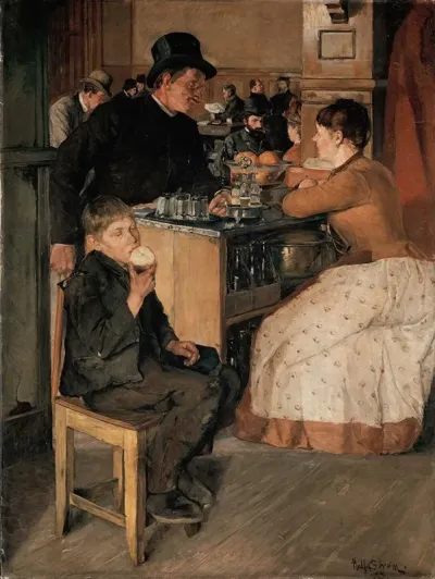 From The Restaurant In The Labour Society In Torvgaten