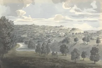From Window At Daylesford October 20 1830