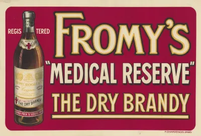 Fromys Medical Reserve The Dry Brandy 2
