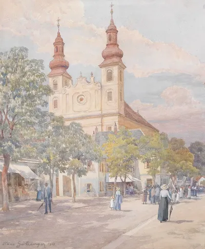 Fronleichnamsumzug In Maria Lanzendorf
