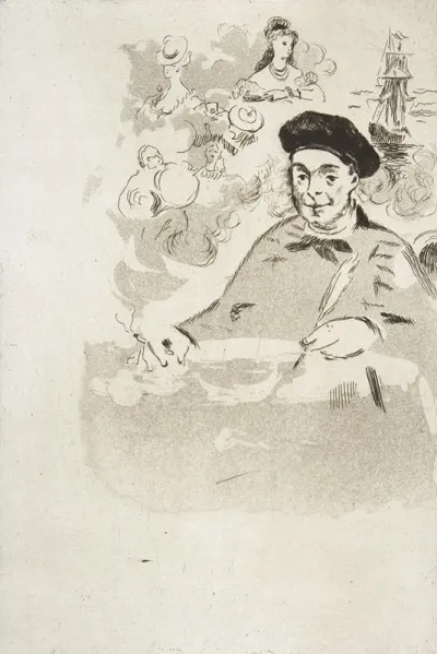 Frontispiece For An Edition Of Les Ballades By Theodore De Banville