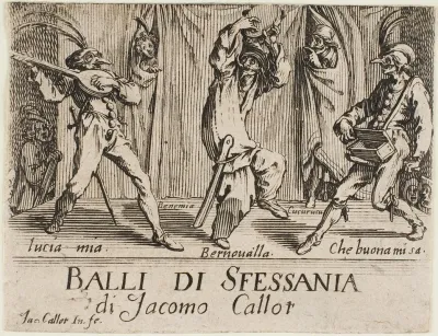 Frontispiece To Balli Di Sfessania