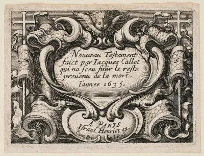 Frontispiece To The New Testament