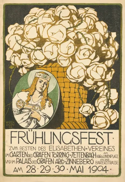 Fruhlingsfest Zum Besten Des Elisabethen Vereines