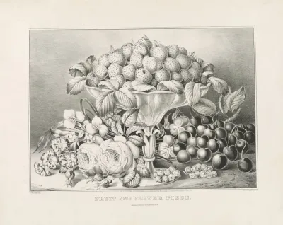 Fruit And Flower Piece