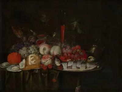 Fruit And Sliced Herring