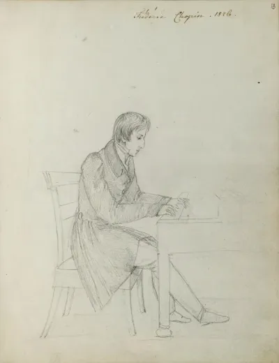 Fryderyk Chopin At The Piano