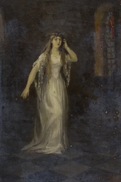 Full Length Figure Of Ophelia