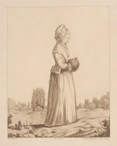 Full Portrait Of Therese Le Vasseur