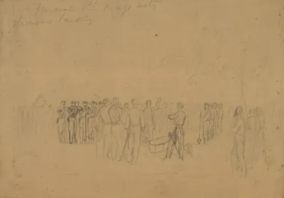 Funeral 1st Mass Arty Harrisons Landing